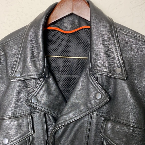 Vintage Leather Biker Jacket - Picture 3 of 12